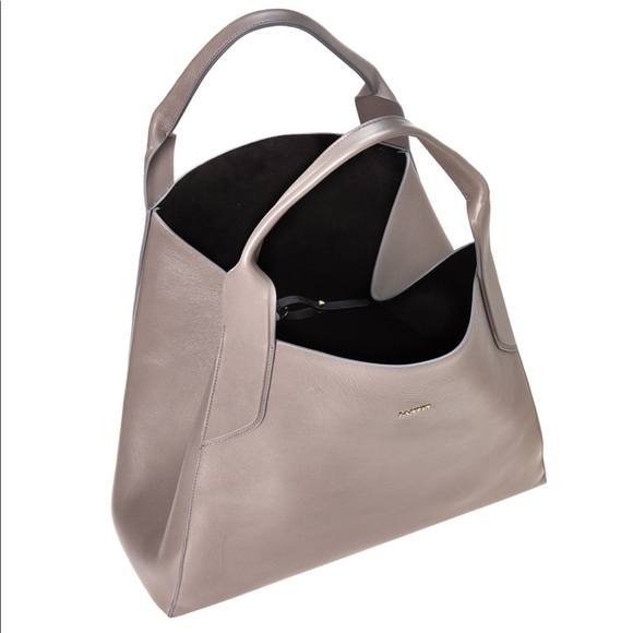 Lanvin Cabas Tote bag in light grey - Picture 4 of 11